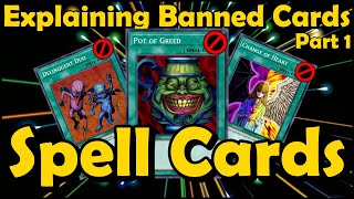 Explaining All Banned Spell Cards in YuGiOh - [Part 1]