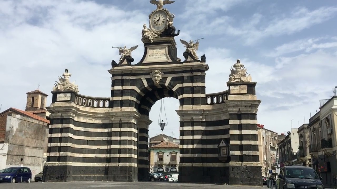 Citta´ di Catania Sicilia Italia