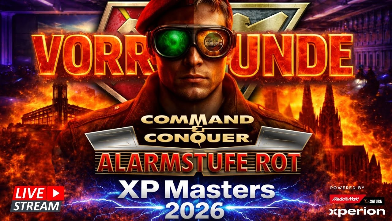 ⚔️ C&C Red Alert XP MASTERS 2026 | Vorrunden 2 | powered by 