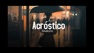 Shakira  Acróstico Lyrics (English translated)