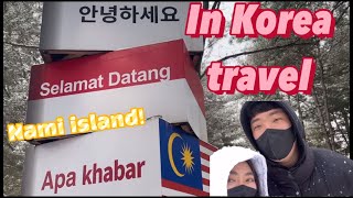 Korean couple go to nami island(were comeback✌?)malaysia reaction korea