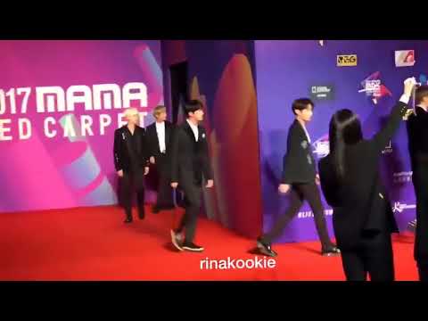 MAMA 2017  BTS at The Red Carpet 2017 MAMA in Hongkong   Ver Fancam