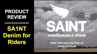 SA1NT Moto Unbreakable Rider Jeans and Jacket Review