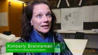 MathTalk - Interview with Kimberly Brenneman at MIT