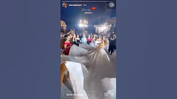 رقص لانا ولين واليوتيوبرز مع العروس 