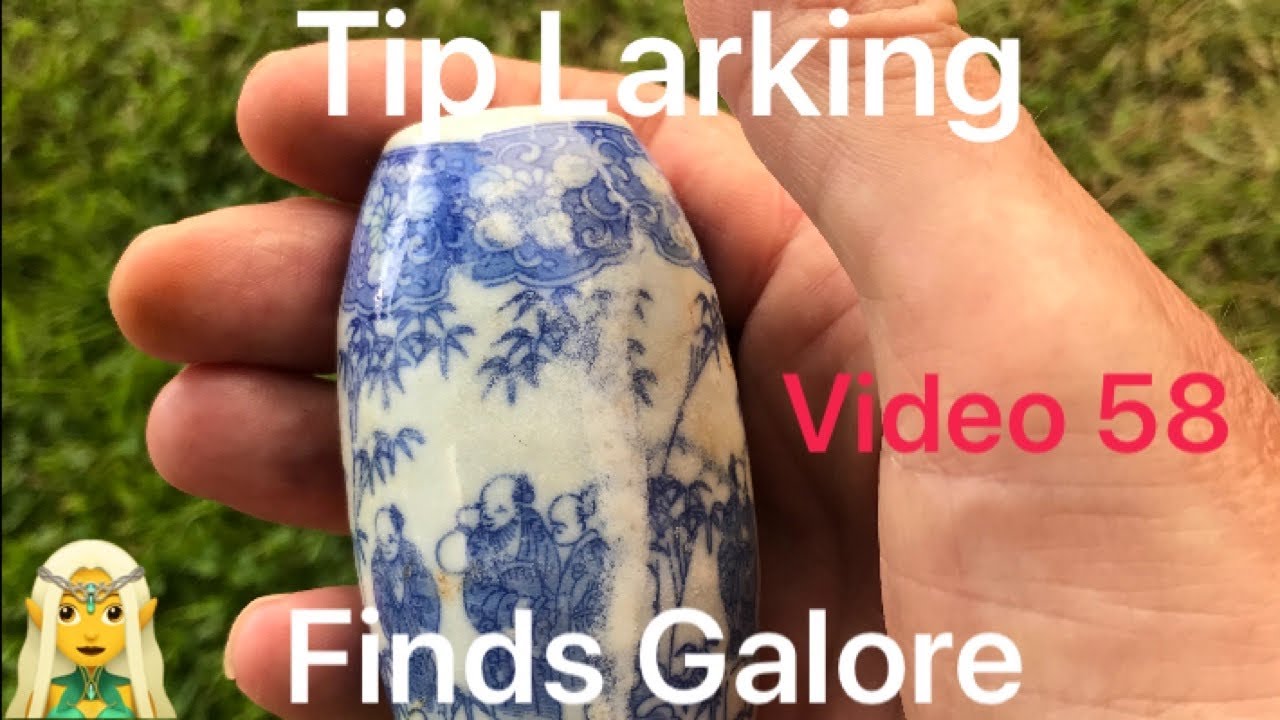 Mudlarking with the Kentish Mudlarks 58– Tip Larking “secret” visit 25/7/21