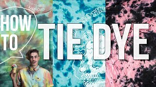 How To Tie Dye