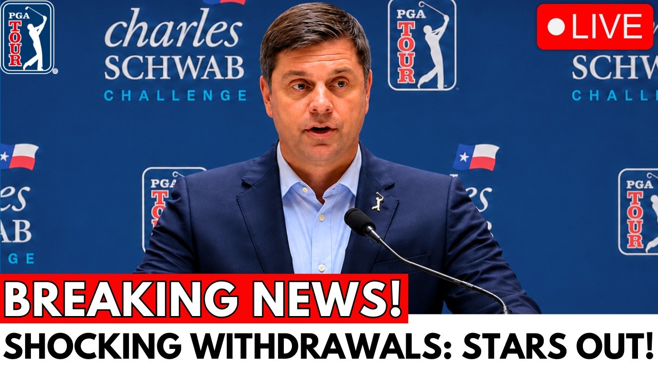 ? PGA Tour in BIG TROUBLE After 4 Stars WITHDRAW From Charles 