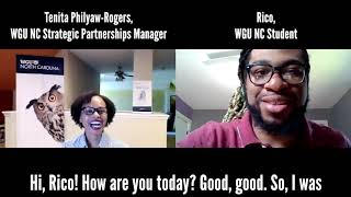 Scholarship Surprise for Rico Brown