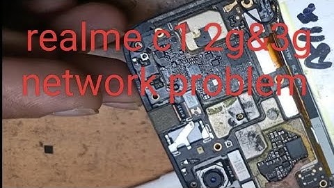 realme c1 network solution.