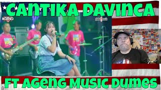 Cantika Davinca ft Ageng Music - Dumes ( Live Music) - REACTION - First Time