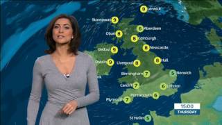 Lucy Verasamy ITV Weather 2017 01 19