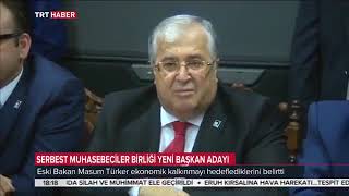 Masum Türker, Türmob Başkan Adayı