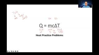 Using q=mc∆T in Chemistry
