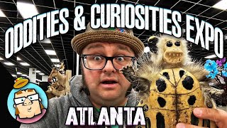 Oddities and Curiosities Expo Atlanta, GA - Shopping Spree! Extremely Busy and Extremely Weird!