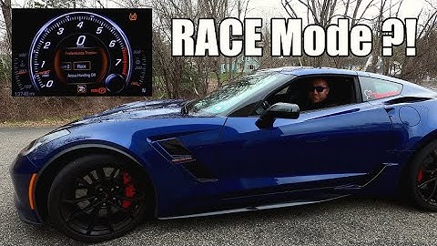 C7 Grand Sport 5 Track modes EXPLAINED!