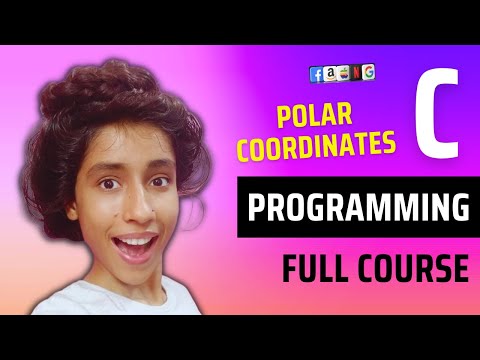 Cartesian To Polar Coordinates, C Programming for Beginners, C Language Tutorial, Coding Interview