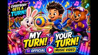 Everybody Gets a Turn! 🎶 | Kids Song About Sharing &amp; Taking Turns | Official Music Video