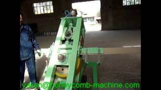 Round edge protector cutting machine