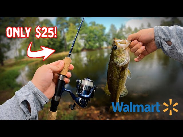 Best Walmart Rod and Reel Fishing Combo Under $25! 
