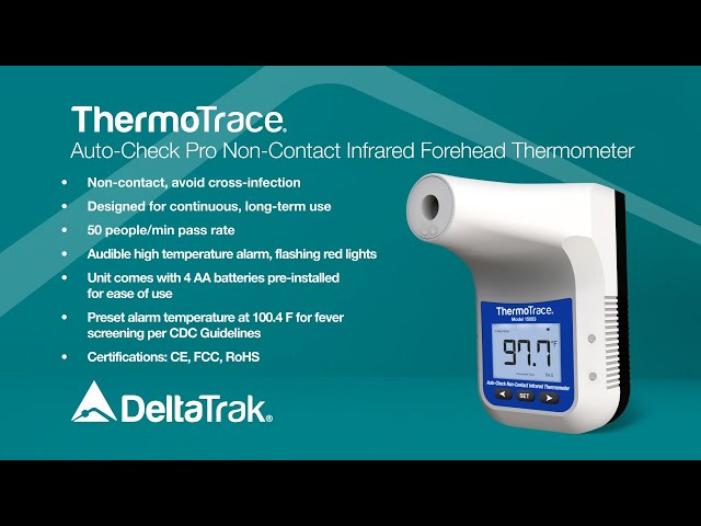 ThermoTrace Auto-Check Pro Non-Contact Infrared Forehead