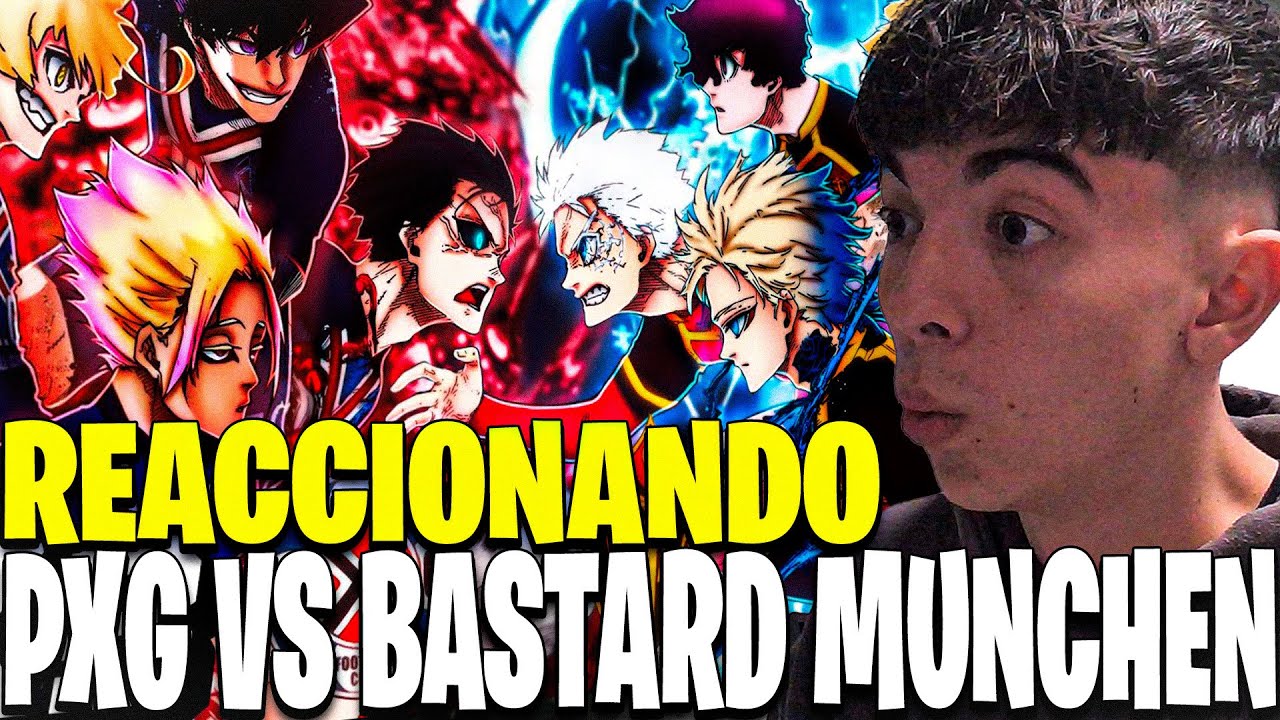 REACIONANDO AL RAP DEL PXG VS BASTARD| BLUE LOCK| KBALLERO