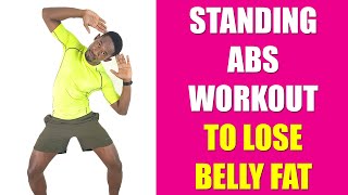 LOSE BELLY FAT FAST30 Min Standing Abs Workout No JumpingNo Equpment, At Home