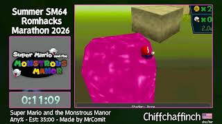 SSRM2026 - Super Mario and the Monstrous Manor Any% by Chiffchaffinch