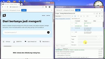 Testing Website Metode Black Box Menggunakan SELENIUM IDE