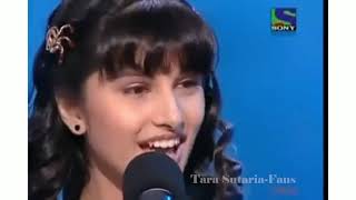 Tara Sutaria singing in a show | Tara Sutaria first audition❤