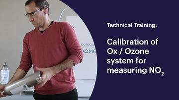 Technical training: Calibration of Ox / Ozone system for measuring NO2