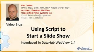 Using Script to Start a Slide Show