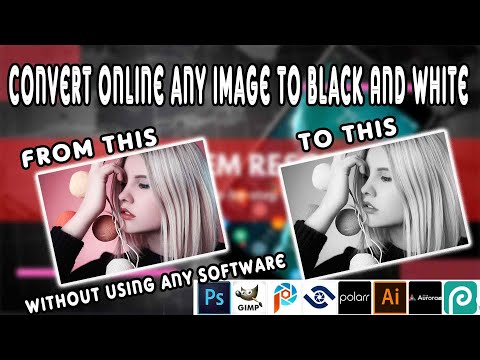 How to convert upto 50 images to grayscale/B&W online in 1 click without using any software