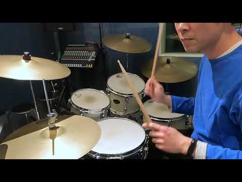 ヤバイTシャツ屋さん/かわE【ドラム譜 参考動画】【上級(Level 4)】 drum cover ドラムカバー