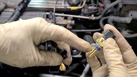 2004 Saturn Ion 2.2l coolant temp sensor replacement