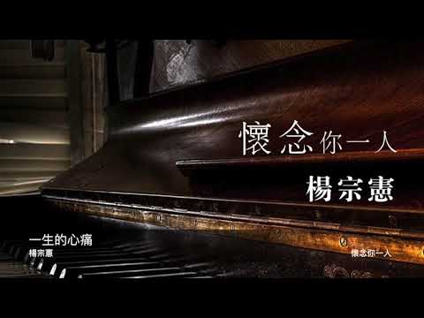 楊宗憲 一生的心痛   封面原音版