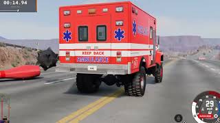 OOH NO | BeamNG.drive Cars vs Hammer Crash Test Compilation | Suspension Bridge