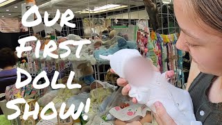 OUR FIRST DOLL SHOW + FIRST SILICONE! (Dolls of the World Expo 2023)