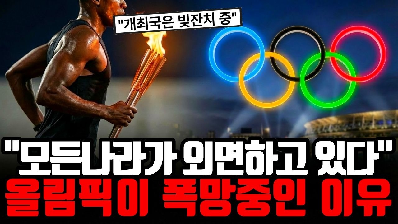 더 이상 영광이 아니다... 전 세계가 올림픽을 '재앙'이라 부르는 이유