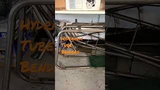mini bike build tube bending #shorts #minibike  #gokart