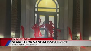 Reward offered in University of Denver vandalism case