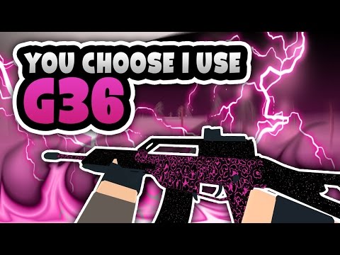 Phantom Forces You Choose I Use Episode 56 The Beast G36 Youtube - roblox phantom forces g36