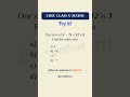 Find Other Zero of Quadratic When One Zero is Given | CBSE Class 10 #maths #ytshortsindia  #cbse