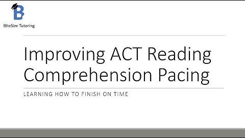 ACT Reading Comprehension: How to Improve Pacing