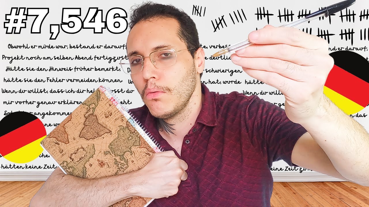 I Copied +64,000 Words By Hand In German - YouTube