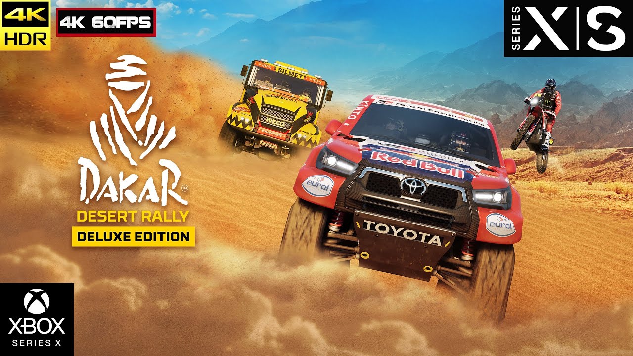Dakar Desert Rally [4k 60fps HDR](Xbox Series X) - Дедушка в пустыне)