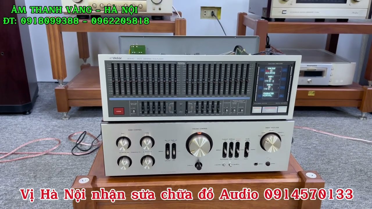 TEST THE SOUND QUALITY OF THE VICTOR R7 HIGH CLEANER FROM JAPAN