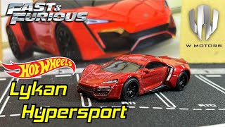 Cek Detail Lykan Hypersport W Motors - Hotwheels Fast and Furious Premium -