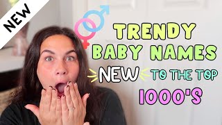 TRENDY BABY NAMES NEW TO TOP 1000'S For Boys & Girls | S.S.A Baby Names 2022 screenshot 4