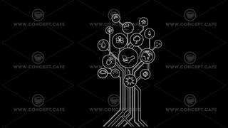 Ecological Icons Tree With Alpha Channel